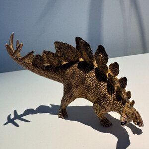 Set of 2 Dinosaur Figures – Stegosaurus & Triceratops